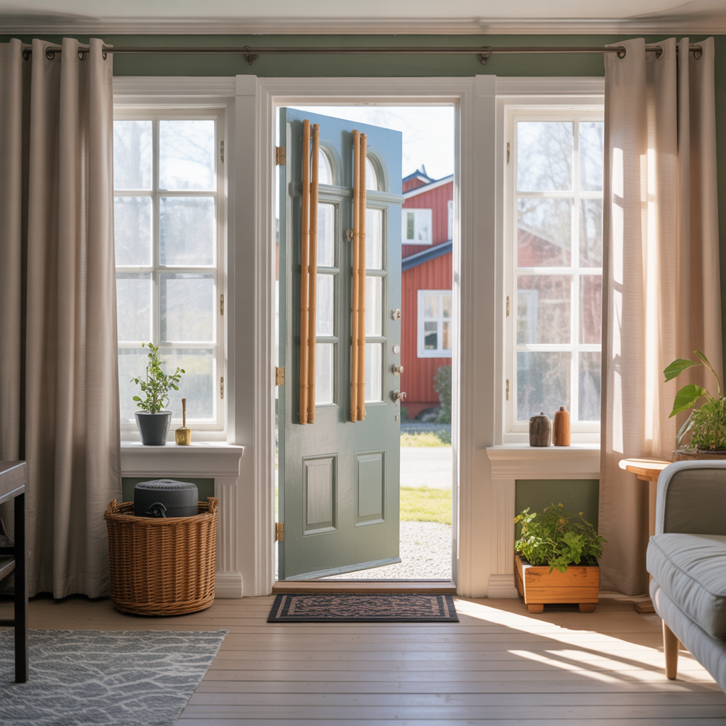 9.Smarta losningar for att minska kallras fran dorrar och fonster