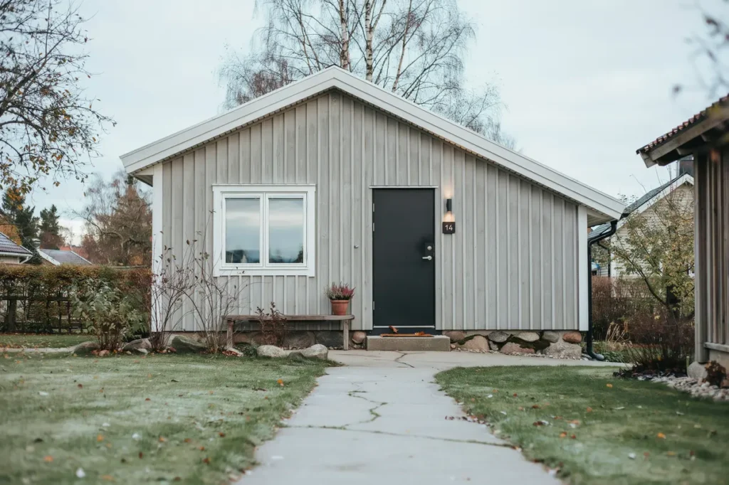 ombyggnad av garage till isolerat g strum i rentuna